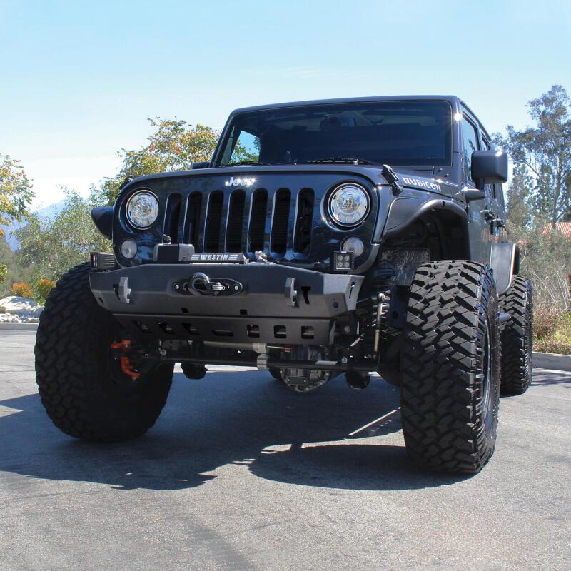 Load image into Gallery viewer, Westin/Snyper 07-17 Jeep Wrangler Tube Fenders - Front - Textured Black
