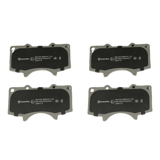 Brembo 03-24 Toyota 4Runner NAO Prime Ceramic OE Equivalent Pad - Front