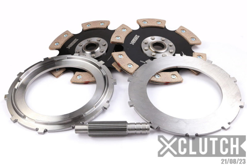 Load image into Gallery viewer, XClutch Chevrolet 9in Twin Solid Ceramic Multi-Disc Service Pack
