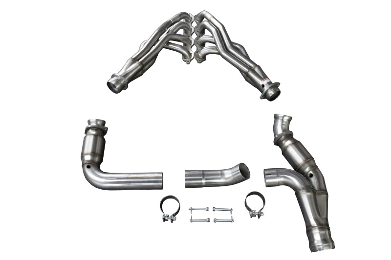 Load image into Gallery viewer, Kooks 19-22 Chevrolet Silverado 1500 6.2L 1-7/8 x 3 Header &amp; Catted Y-Pipe Kit
