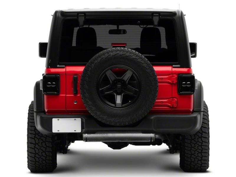 Load image into Gallery viewer, Raxiom 18-23 Jeep Wrangler JL Axial Series Linear LED Tail Lights- Blk Housing (Smoked Lens)
