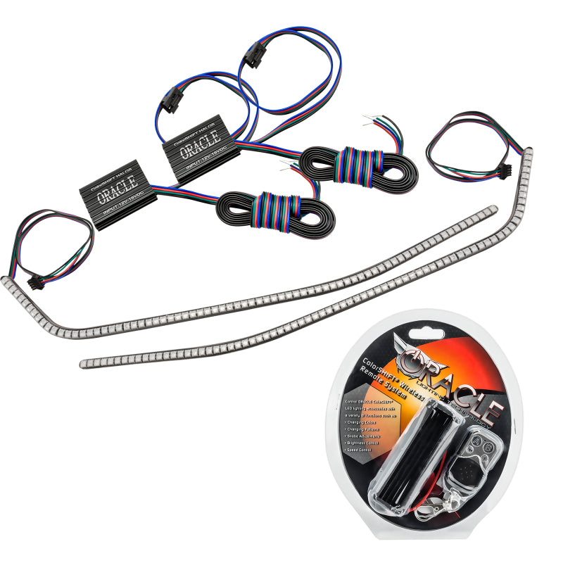 Load image into Gallery viewer, Oracle 16-21 Chevrolet Camaro Surface Mount DRL Modules - ColorSHIFT
