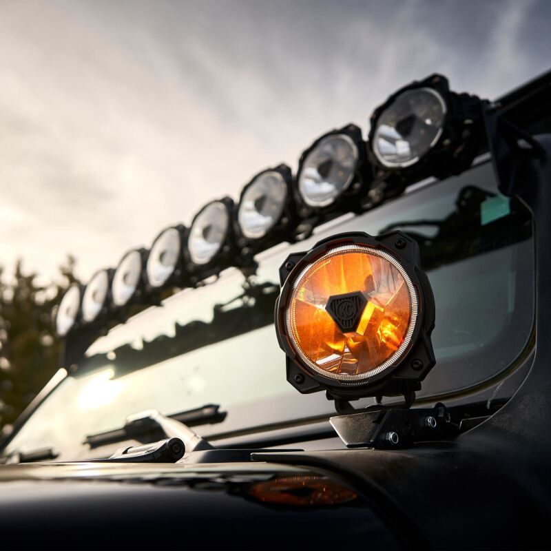 Load image into Gallery viewer, KC HiLiTES Gravity Titan LED 6in. - Single Light (Spot Beam)
