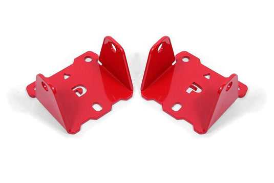 BMR 82-92 F-Body Motor Mount Kit Engine Side Solid - Red