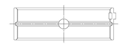 ACL Chevrolet V8 265-283-302-327 Race Series Engine Crankshaft Main Bearing Set