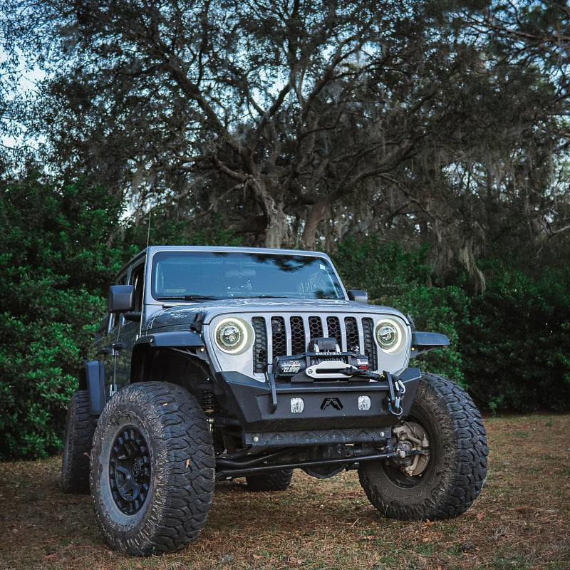 Load image into Gallery viewer, Oracle Oculus Bi-LED Projector Headlights for Jeep JL/Gladiator JT - Matte Blk - 5500K SEE WARRANTY
