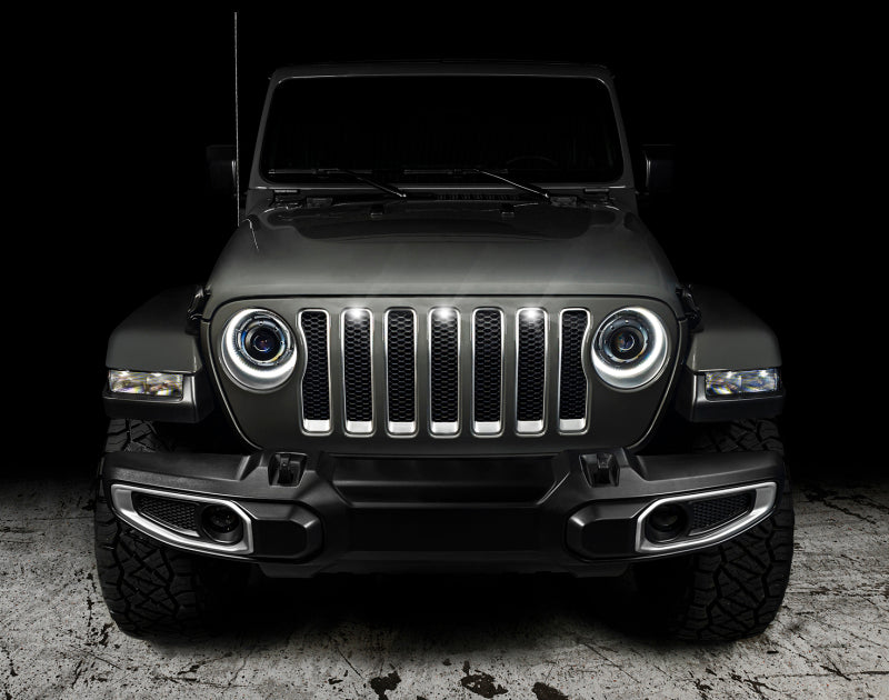 Load image into Gallery viewer, Oracle Pre-Runner Style LED Grille Kit for Jeep Gladiator JT - White
