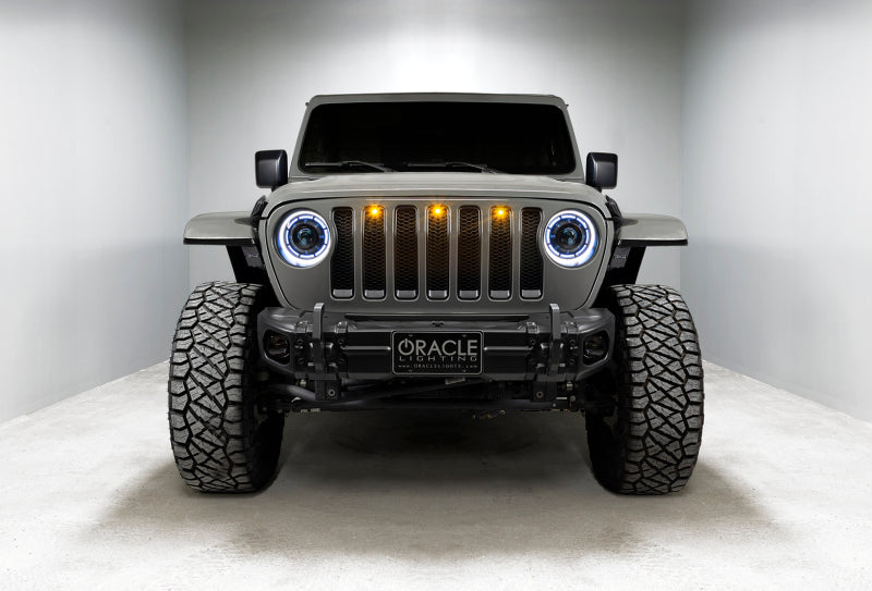 Load image into Gallery viewer, Oracle Oculus Bi-LED Projector Headlights for Jeep JL/Gladiator JT - w/ Simple Cntrl SEE WARRANTY
