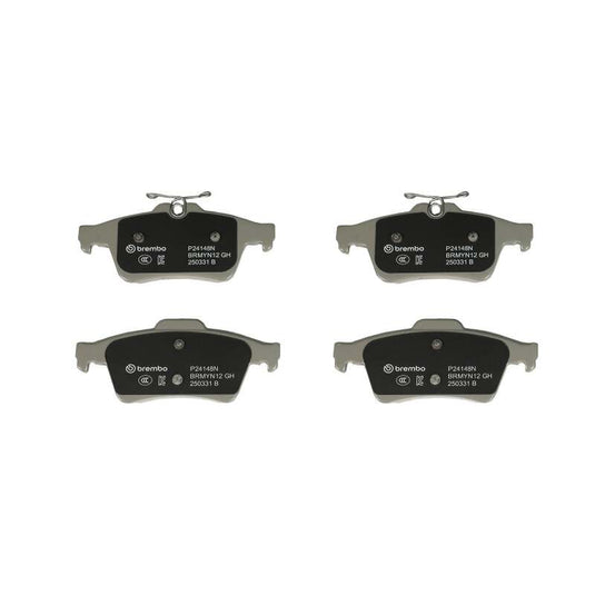 Brembo OE 07-13 Volvo C30/06-13 C70/04-11 S40/05-11 V50 PRIME Ceramic Brake Pad - Rear