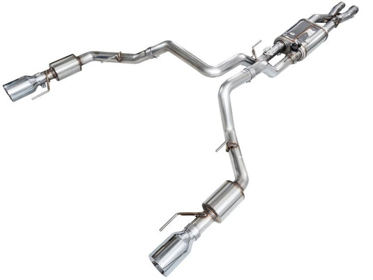 AWE Tuning Gen 3 Raptor R SwitchPath Exhaust - Chrome Silver Tips