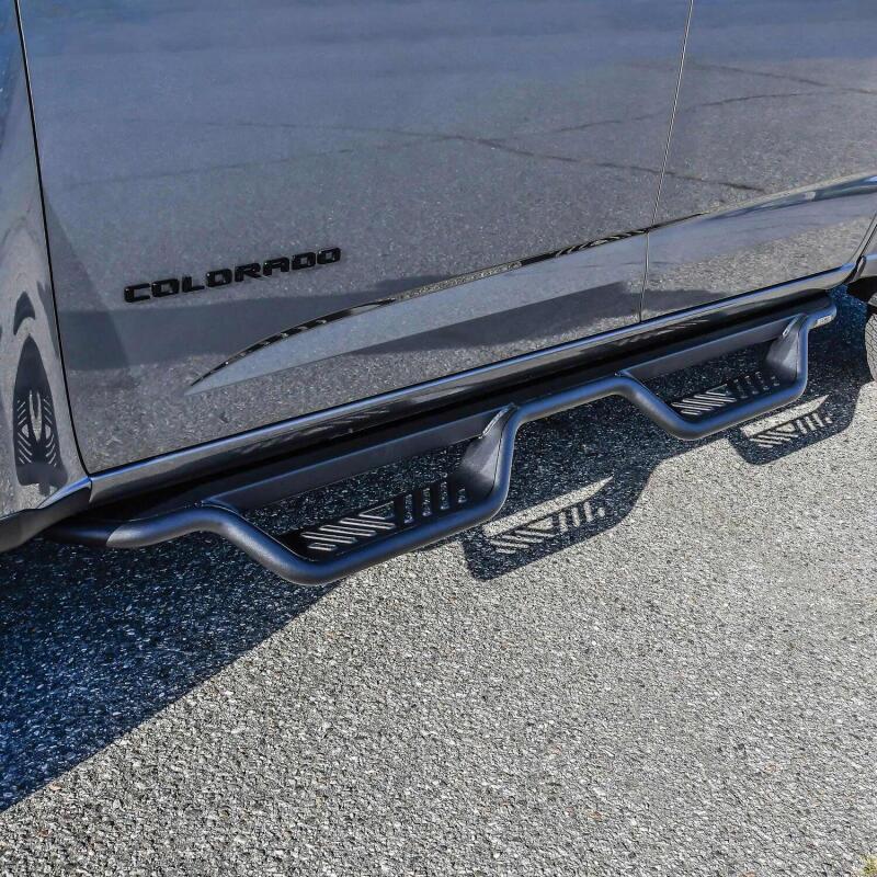 Load image into Gallery viewer, Westin 15-22 Chevrolet Colorado / GMC Canyon Crew Cab Outlaw Nerf Step Bars
