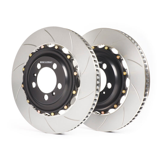 GiroDisc 2024+ Ford Mustang S650 (w/4-Pot Brembo) Slotted Rear Rotors
