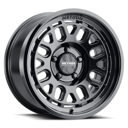 Method MR321 20x9 +18mm Offset 6x5.5 BP 106.25mm CB 5.68in BS Gloss Black Wheel