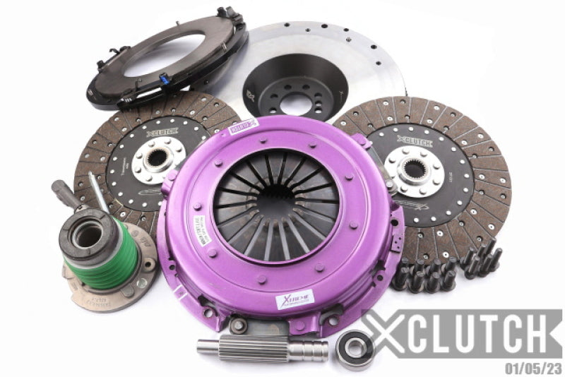 Load image into Gallery viewer, XClutch 16-24 Chevrolet Camaro 6.2L 10.5in Twin Solid Organic Clutch Kit
