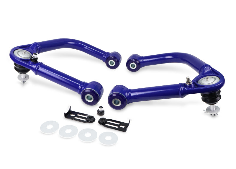 Load image into Gallery viewer, SuperPro 22-23 Toyota Tundra Fixed Offset Front Upper Control Arm Set
