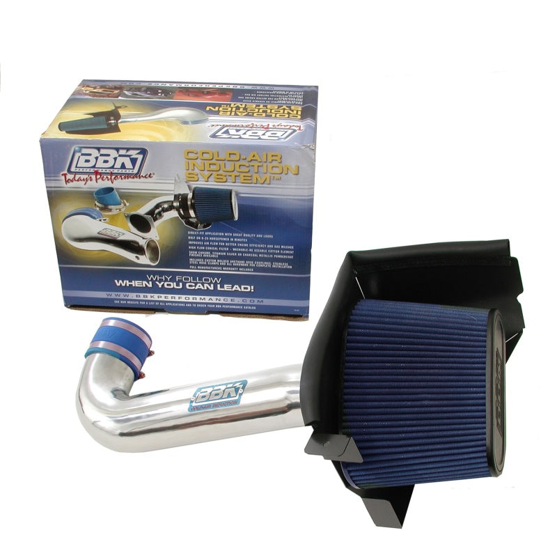 Load image into Gallery viewer, BBK 05-20 Dodge Challenger/Charger 5.7/6.1L Cold Air Intake Kit - Chrome Finish
