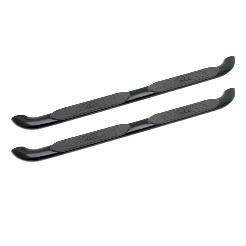 Load image into Gallery viewer, Westin 2005-2018 Toyota Tacoma Double Cab Platinum 4 Oval Nerf Step Bars - Black
