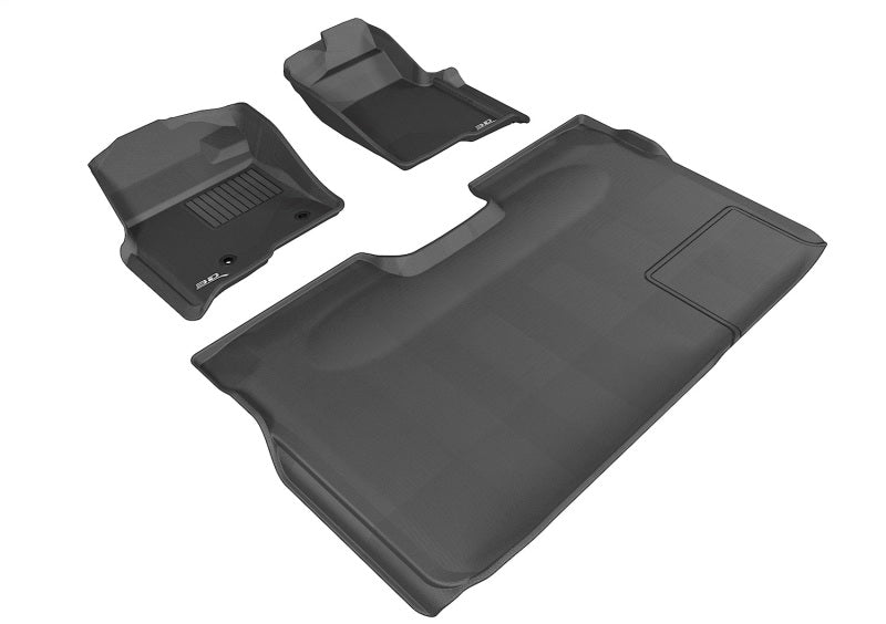 Load image into Gallery viewer, 3D MAXpider 10-14 Ford F-150 Super Crew Kagu Black Full Set

