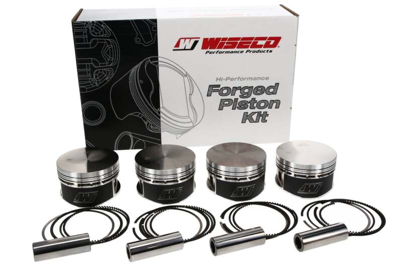 Load image into Gallery viewer, Wiseco Nissan SR20 Turbo 87mm Bore .8661in. Pin Diameter Piston Kit - Set Of 4
