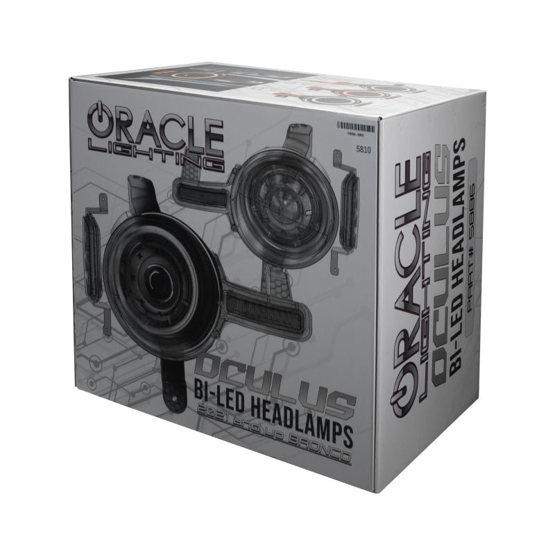 Load image into Gallery viewer, Oracle Ford Bronco 21+ Oculus  Bi-LED Projector Headlights SEE WARRANTY
