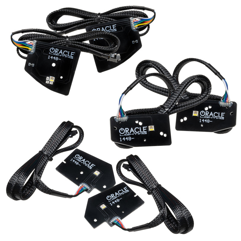 Load image into Gallery viewer, Oracle 19-21 RAM 1500 Projector LED Headlight DRL Kit - ColorSHIFT RGBW+A w/o Controller
