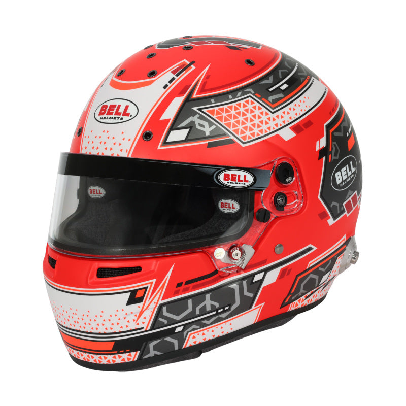 Load image into Gallery viewer, Bell Helmet Rs7 Stamina Anthracite/Red (Hans) 57(7 1/8) Fia8859-2024/Sa2025
