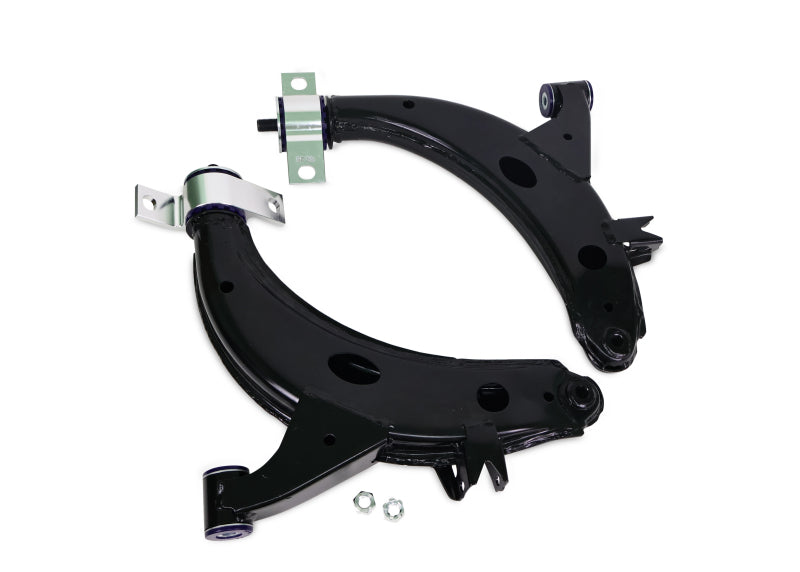 Load image into Gallery viewer, Superpro 93-01 Subaru Impreza OEM+ Front Lower Control Arm &amp; Mount Kit
