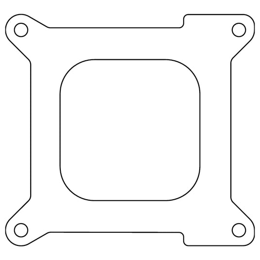 Cometic NASCAR 4 Barrel .047in Fiber Carburetor/Throttle Body Mounting Gasket - Open Plenum