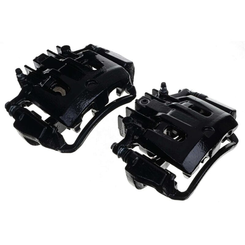 Load image into Gallery viewer, Power Stop 00-05 Ford Excursion Rear Black Caliper - Pair w/Bracket
