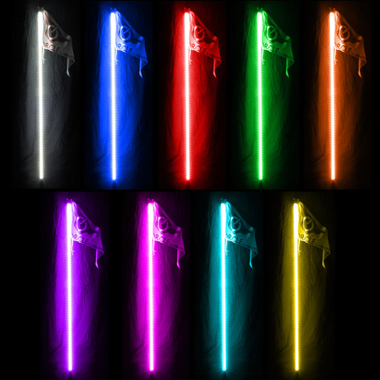 Oracle Off-Road 4ft LED Whip - ColorSHIFT
