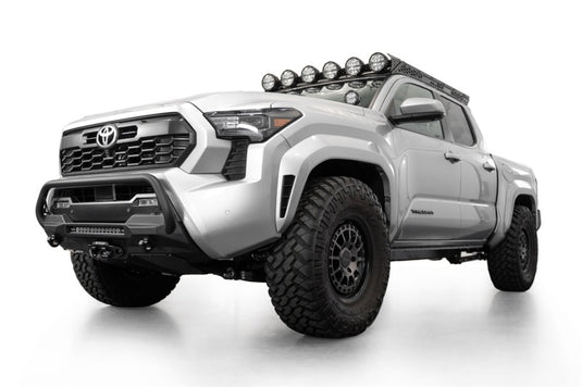 Addictive Desert Designs2024+ Toyota Tacoma Stealth Center Mount Winch Front Bumper w/ Top Hoop
