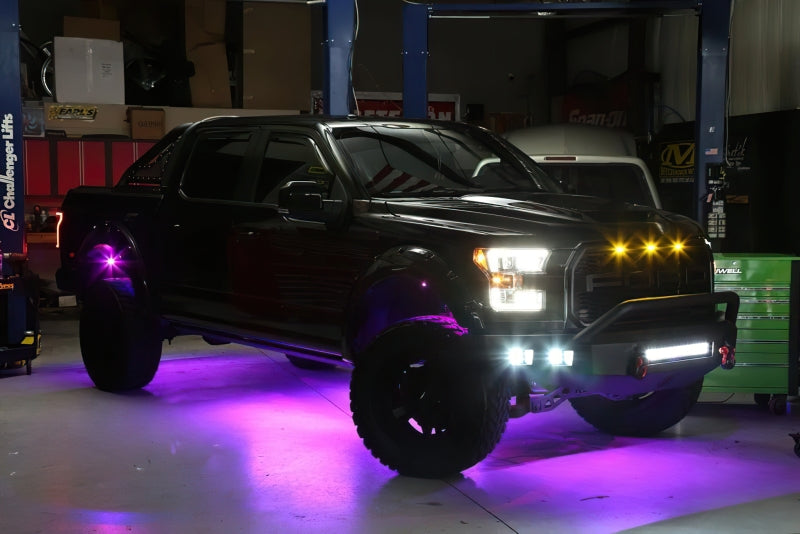 Load image into Gallery viewer, Oracle Bluetooth + RF Underbody Rock Light Kit - 8 PCS - ColorSHIFT
