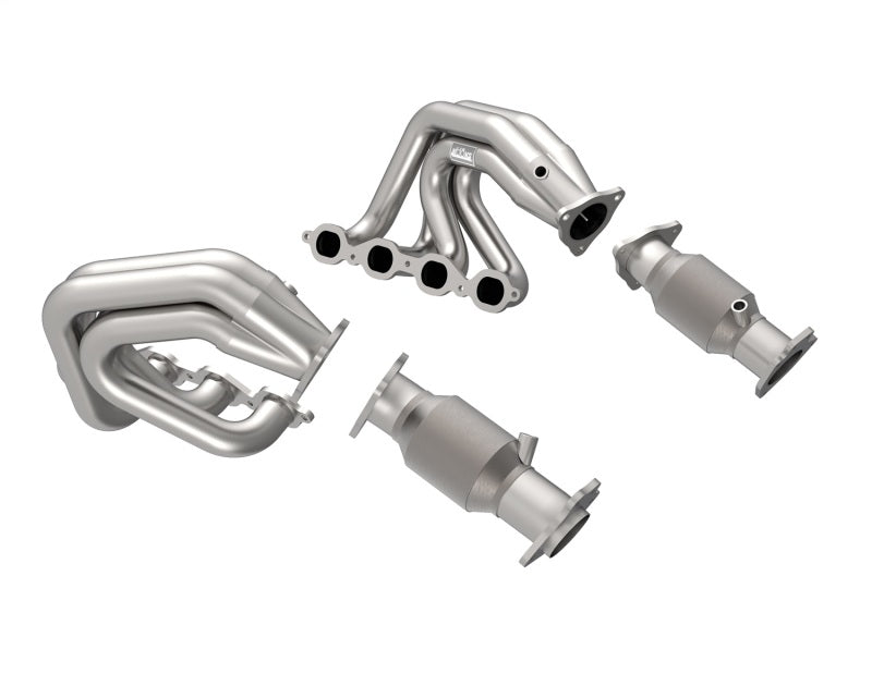 Load image into Gallery viewer, Kooks 20-24 Chevrolet Corvette Stingray 6.2L V8 2in x 3in SS Headers w/ H.O Green Catted Connection
