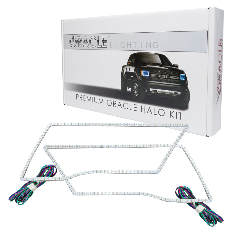 Load image into Gallery viewer, Oracle Dodge Ram Sport 09-18 LED Headlight Halo Kit - ColorSHIFT w/ Simple Controller
