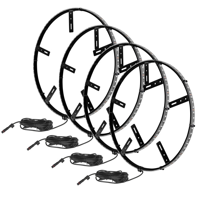 Load image into Gallery viewer, Oracle LED Illuminated Wheel Rings - White
