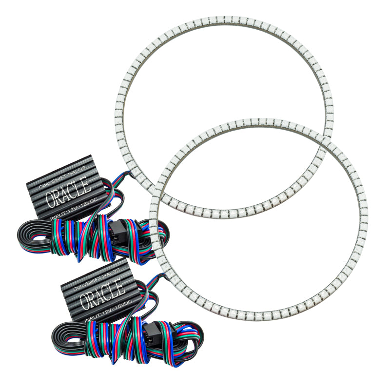 Load image into Gallery viewer, Oracle 7in Round Exterior Waterproof LED Halo Kit - ColorSHIFT w/o Controller
