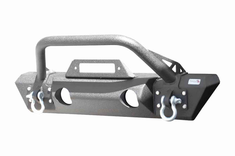 Load image into Gallery viewer, Fishbone Offroad 2018+ Jeep JL/Gladiator Wrangler JL/Gladiator Front Winch Bumper - Black Powdercoat
