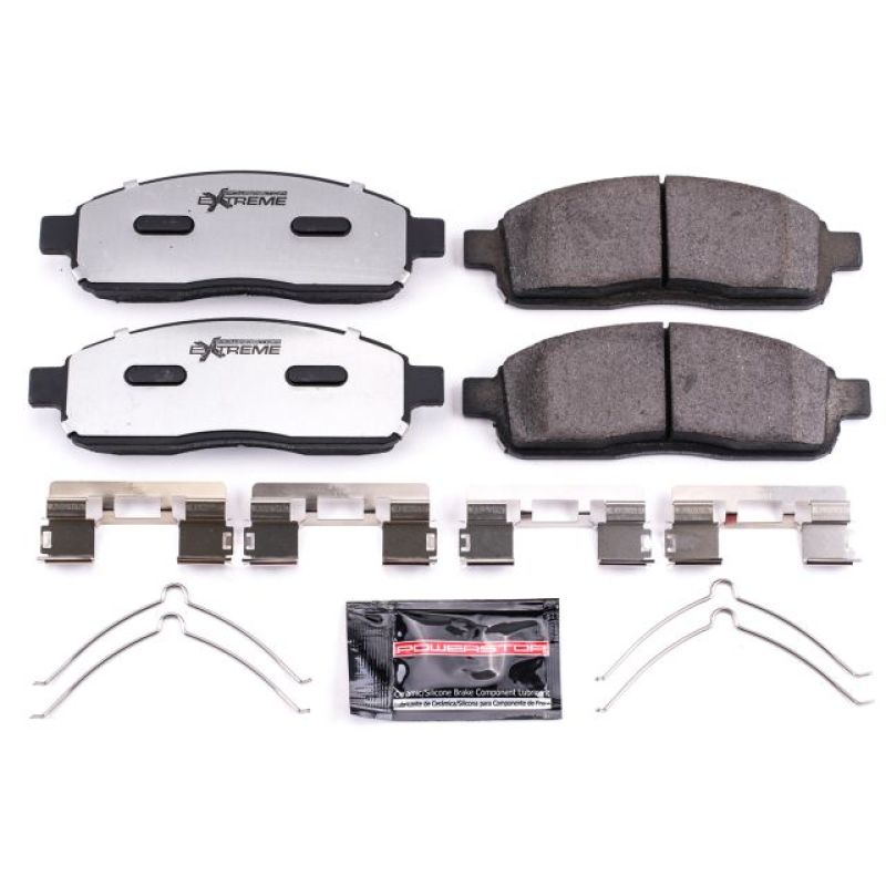 Load image into Gallery viewer, Power Stop 04-08 Ford F-150 Front Z36 Truck &amp; Tow Brake Pads w/Hardware
