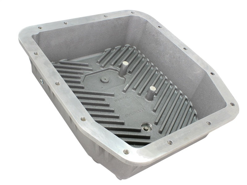 Load image into Gallery viewer, aFe Transmission Pan (Raw); Ford Trucks 93-08 AODE/4R70W
