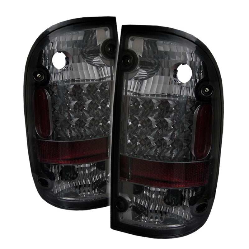 Load image into Gallery viewer, Spyder Toyota Tacoma 95-00 LED Tail Lights Smoke ALT-YD-TT95-LED-SM

