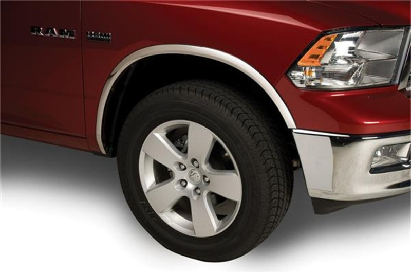 Load image into Gallery viewer, Putco 09-18 Ram 1500 - Hemi and Non-Hemi (Fits Rams w/ chromed Front bumpers) SS Fender Trim
