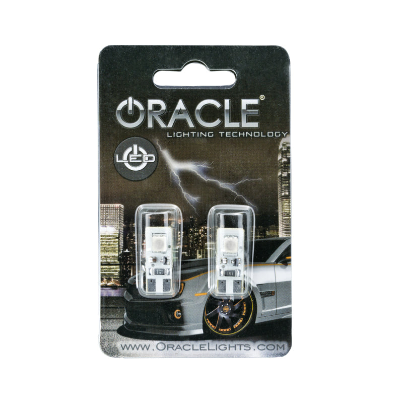 Load image into Gallery viewer, Oracle T10 2 LED 3 Chip Flank Bulb (Pair) - Red
