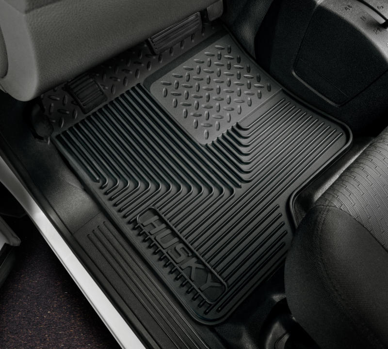 Load image into Gallery viewer, Husky Liners 07-11 Honda CR-V/00-05 Mitsubishi Eclipse Heavy Duty Black Front Floor Mats
