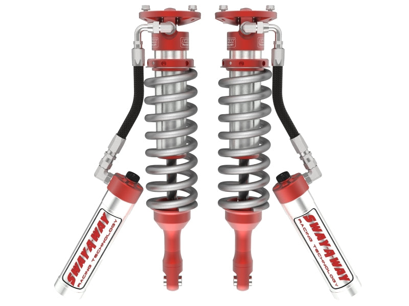 Load image into Gallery viewer, aFe 05-22 Toyota Tacoma L4 2.7L Sway-A-Way 2.5in Front Coilover Kit w/ Compression Adjusters
