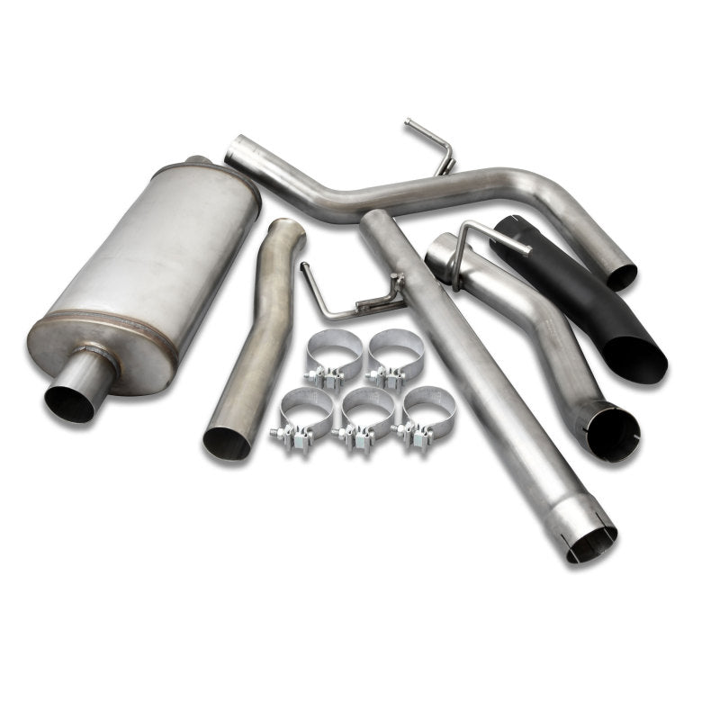 Load image into Gallery viewer, JBA 18-20 Jeep Gladiator JT 3.6L 304SS Single Rear Exit Cat-Back Exhaust
