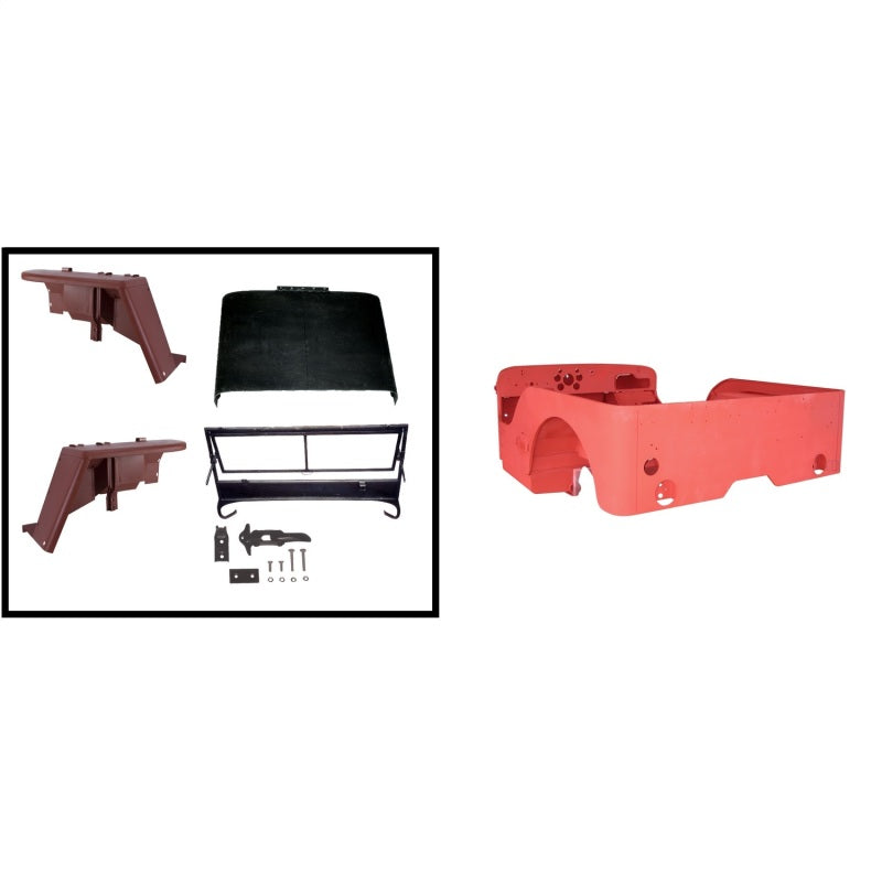Load image into Gallery viewer, Omix Steel Body Kit- 41-45 Ford GPW
