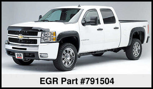 EGR 07-13 Chev Silverado 6-8ft Bed Bolt-On Look Fender Flares - Set