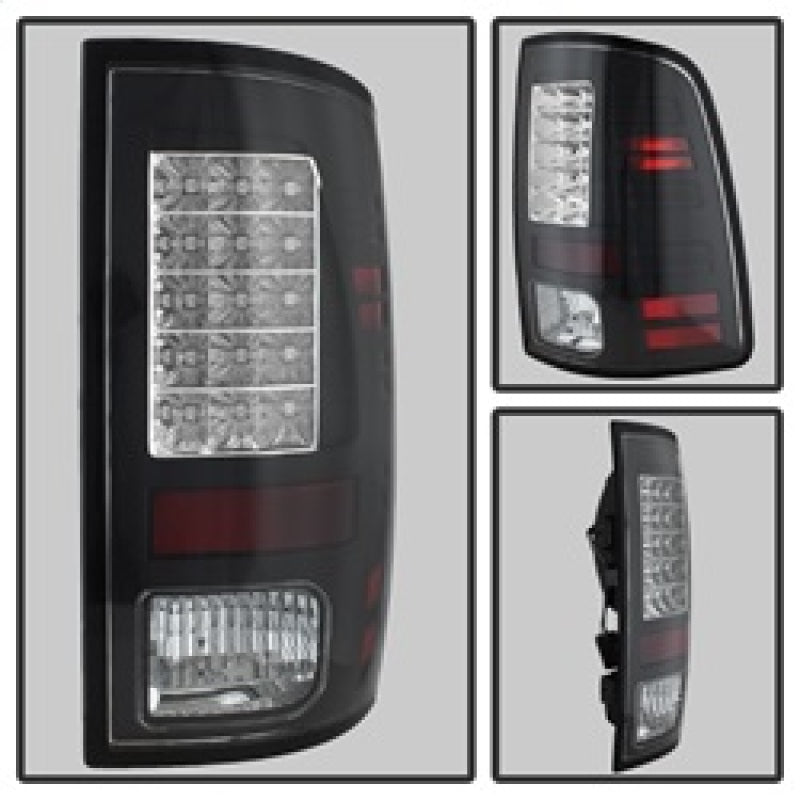 Load image into Gallery viewer, Spyder Dodge Ram 1500 13-14/Ram 2500 13-14 LED Tail Lights LED Model only - Blk ALT-YD-DRAM13-LED-BK
