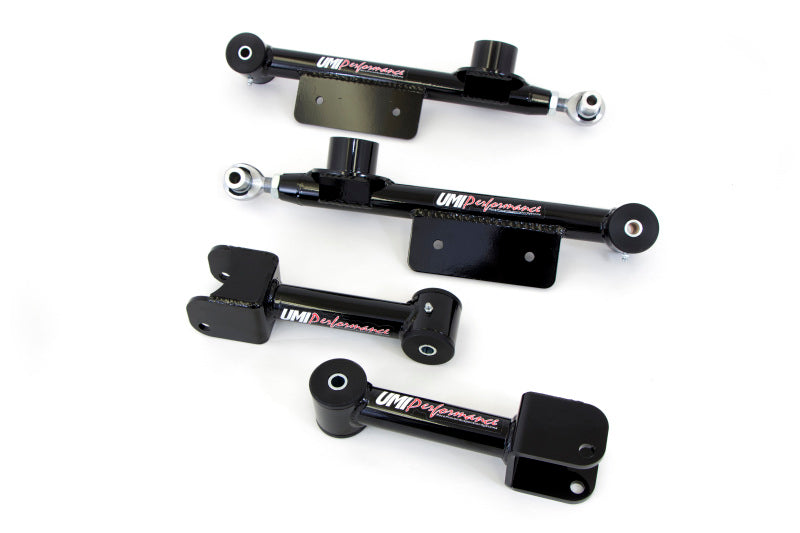 Load image into Gallery viewer, UMI Performance 79-98 Ford Mustang Upper &amp; Lower Rear Control Arms Kit
