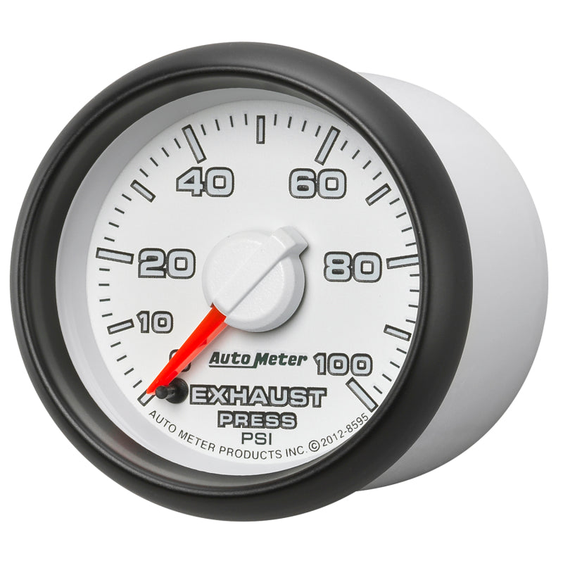 Load image into Gallery viewer, Autometer Factory Match Exhaust Pressure Gauge 2-1/16in 0-100 PSI FSE Dodge
